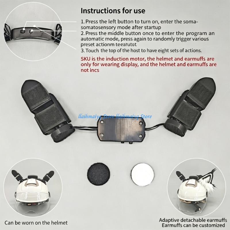Women Accessories Description - 573B คอสเพลย์แมวหู Hairband Motorized Gravities เทคโนโลยีแถบคาดศีรษะไฟฟ้า