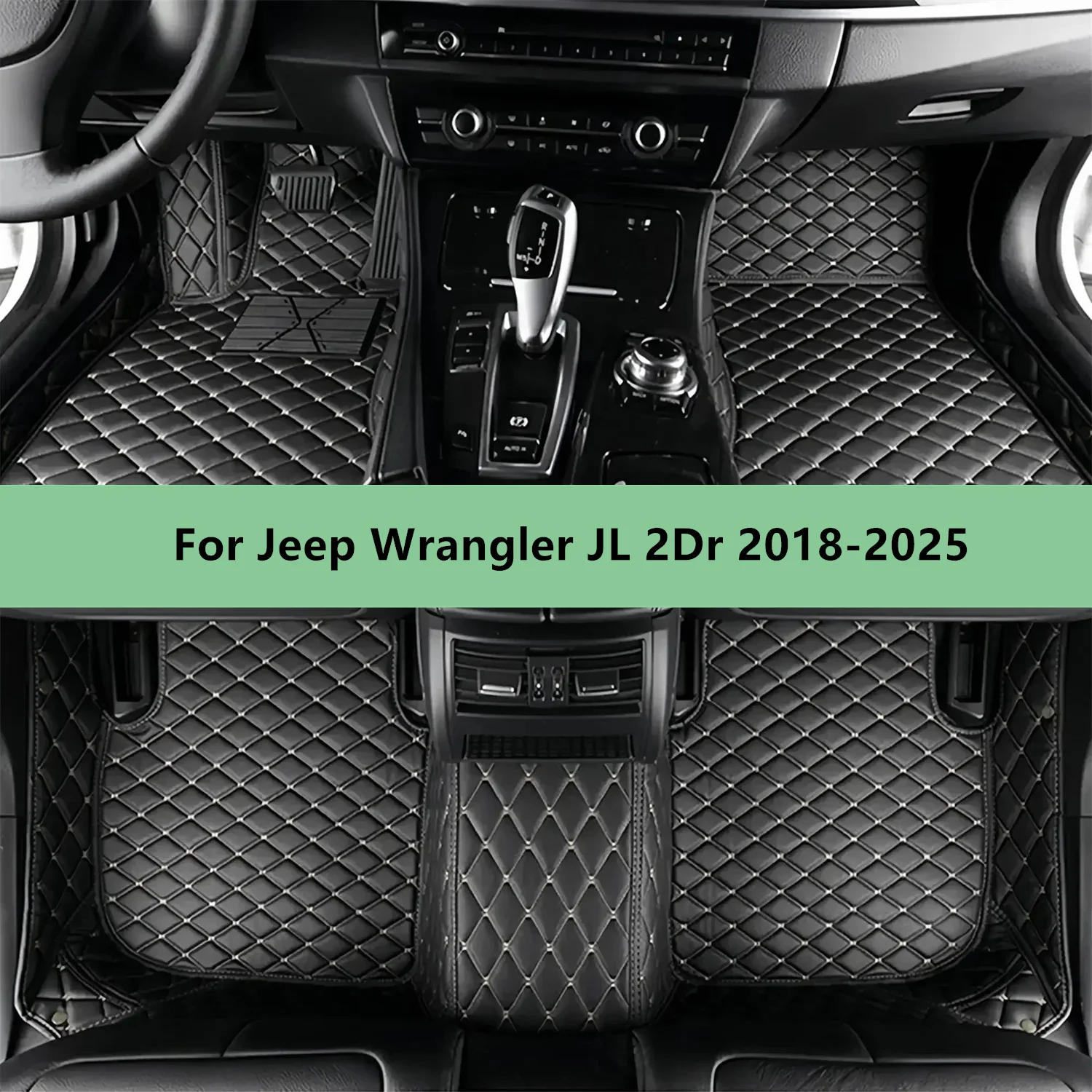 Women'S Jeep Accessories - พรมปูพื้นรถยนต์สำหรับ Jeep Wrangler JL 2 ประตู