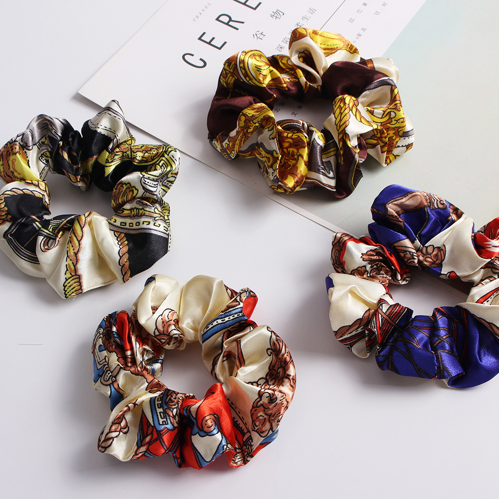 Women Accessories Sale - ขายร้อน 1 PC ดอกไม้พิมพ์แฟชั่น Lady แหวนผม