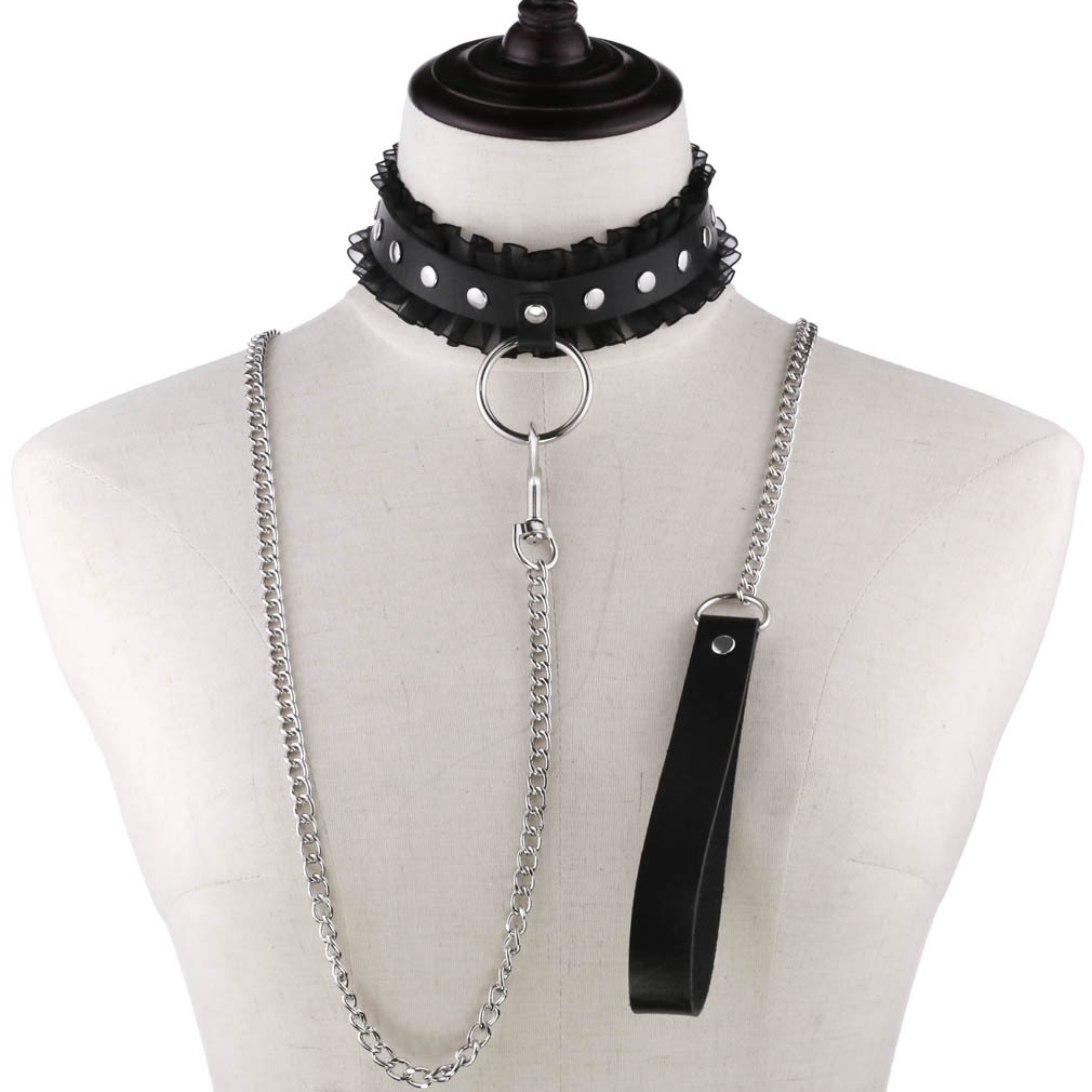 ลูกไม้เซ็กซี่ Spiked Choker Pu - Women'S Emo Accessories บทวิจารณ์และราคา