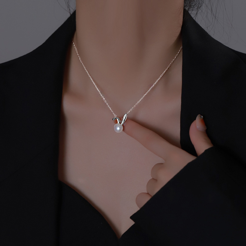 สร้อยคอประดับจี้ไข่มุกรูปกระต่ - Women Accessories Meaning บทวิจารณ์และราคา
