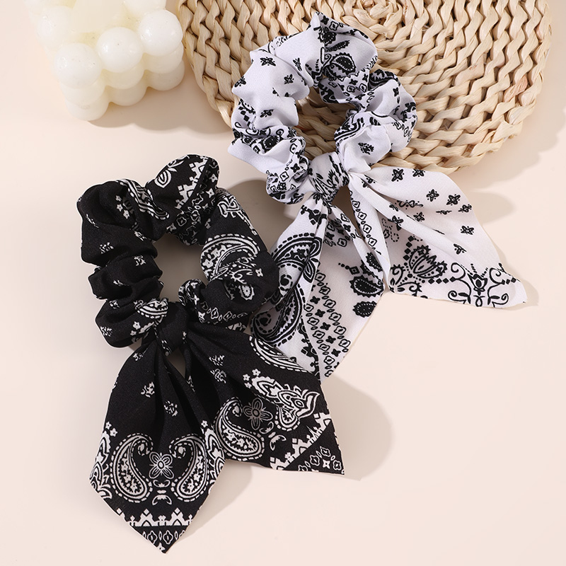 2 ชิ้น/เซ็ต ยางรัดผมพิมพ์ลาย – - Hair Tie Velvet บทวิจารณ์และราคา