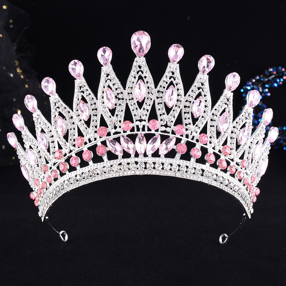 มงกุฎคริสตัลทรงหยดน้ำสไตล์วินเ - Women Jewelry Accessories For Black Dress บทวิจารณ์และราคา