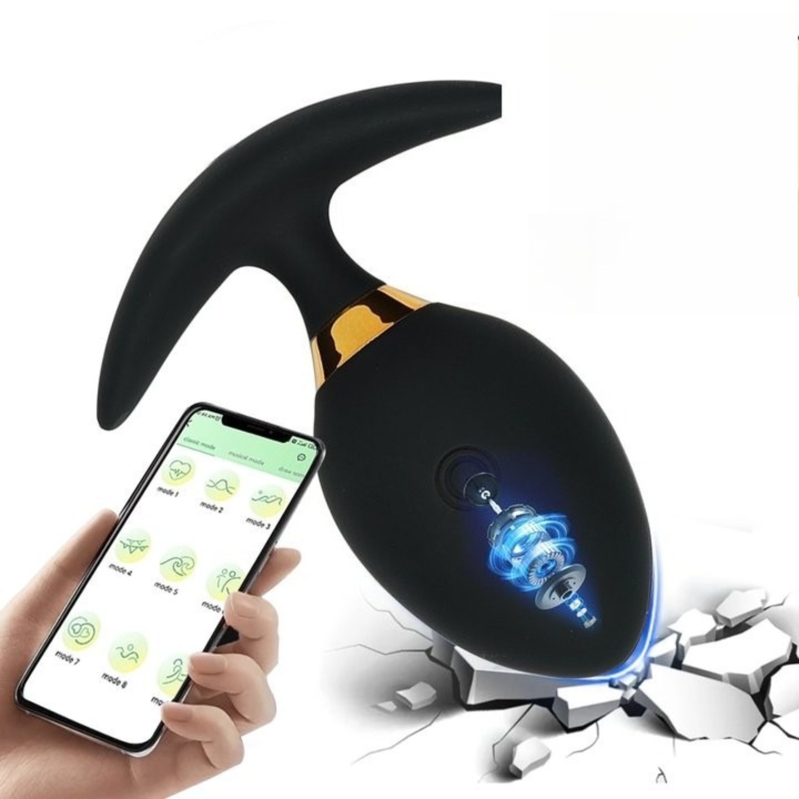 ปลั๊กก้นแบบสั่น ดิลโด้ ไวเบรเต - Women Accessories App บทวิจารณ์และราคา