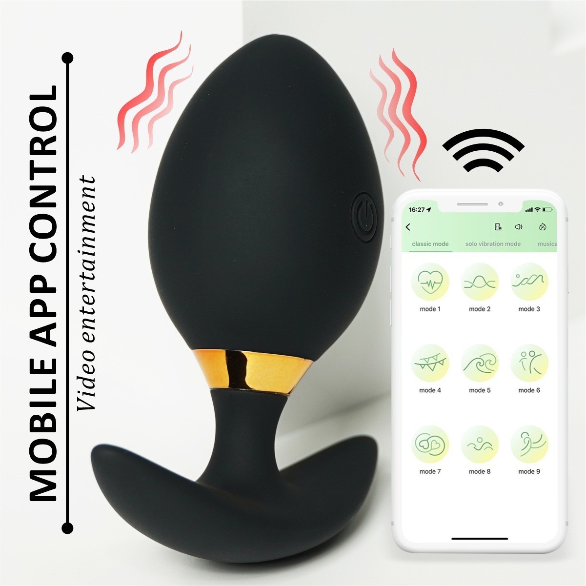 ปลั๊กก้นแบบสั่น ดิลโด้ ไวเบรเต - Women Accessories App บทวิจารณ์และราคา