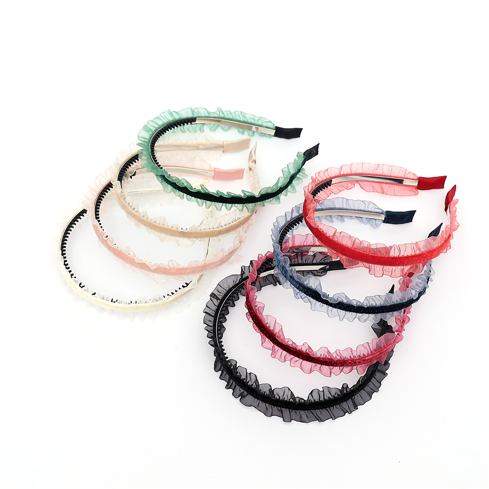 ที่คาดผมเครื่องประดับผมกำมะหยี - Hair Tie Velvet บทวิจารณ์และราคา