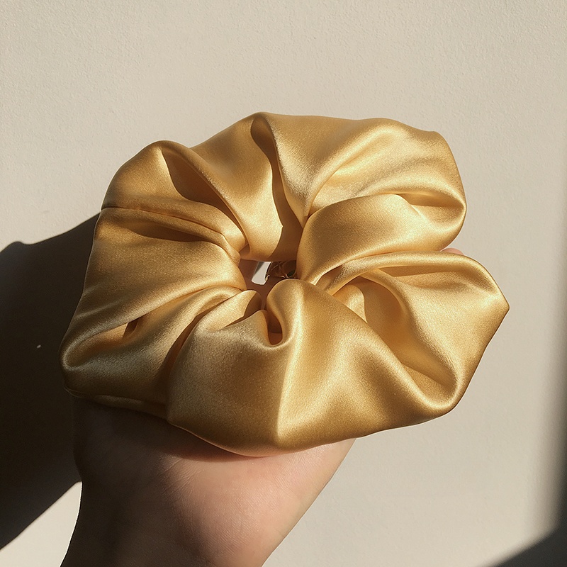ขนาดใหญ่พิเศษ Scrunchies สําหร - Hair Tie Velvet บทวิจารณ์และราคา