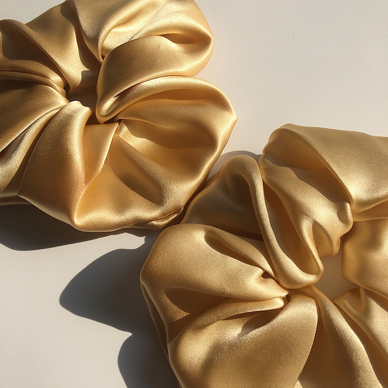 ขนาดใหญ่พิเศษ Scrunchies สําหร - Hair Tie Velvet บทวิจารณ์และราคา