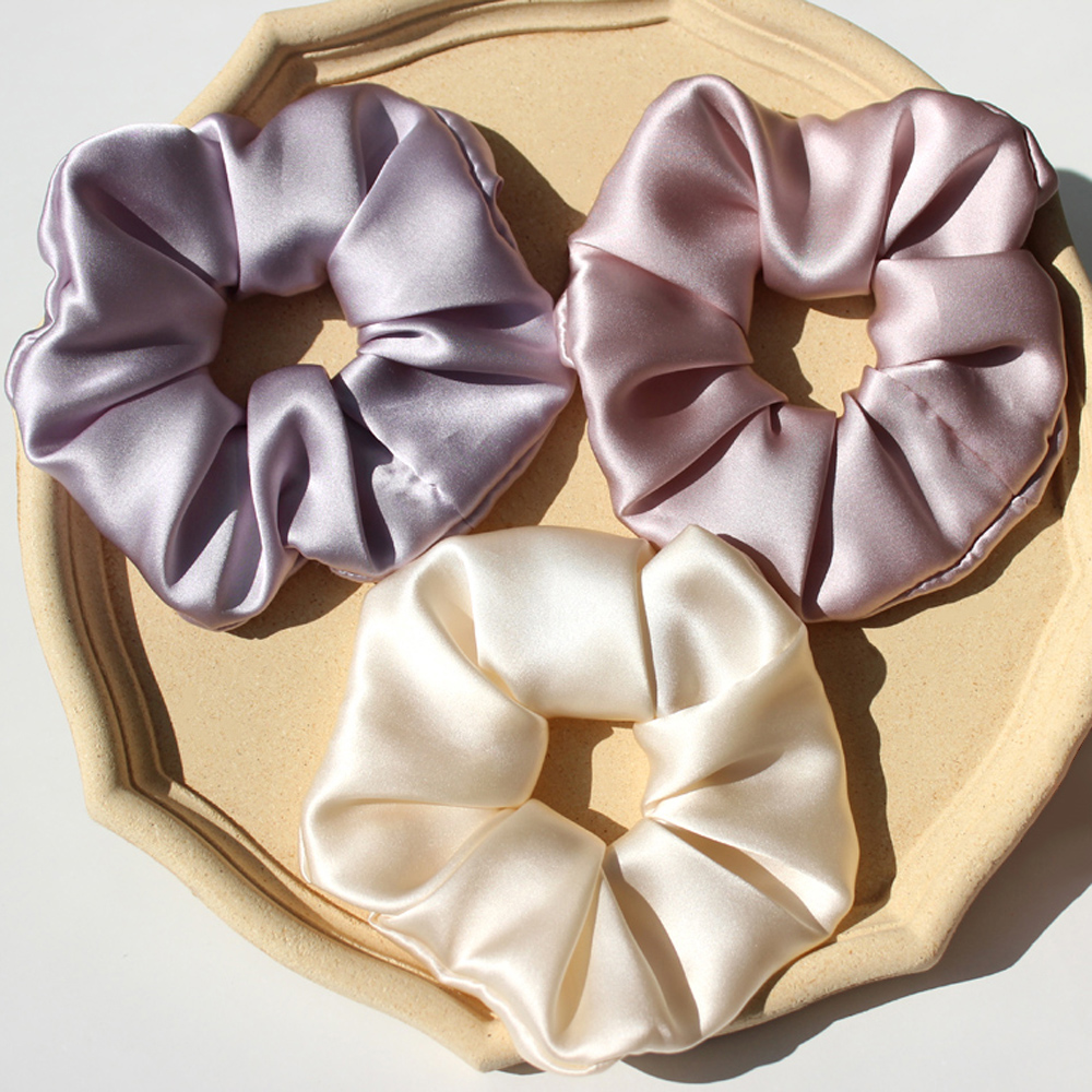 ขนาดใหญ่พิเศษ Scrunchies สําหร - Hair Tie Velvet บทวิจารณ์และราคา