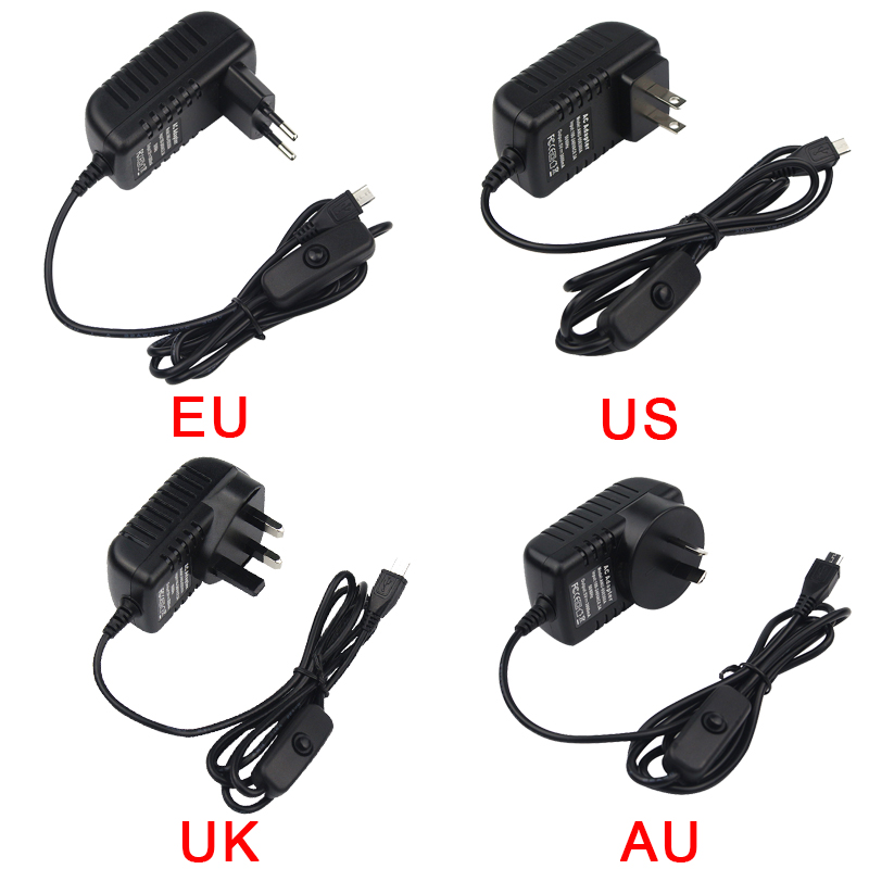 5V 3A Raspberry Pi 3 รุ่น B +  - Women Accessories In Uk บทวิจารณ์และราคา