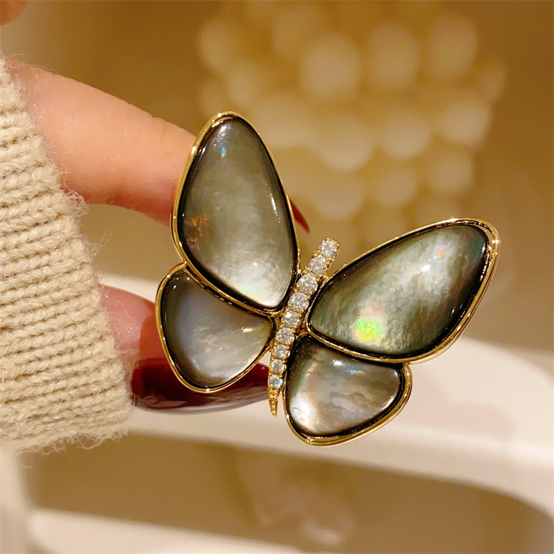 เข็มกลัดผีเสื้อสําหรับผู้หญิง  - Women Jewelry Accessories For Black Dress บทวิจารณ์และราคา