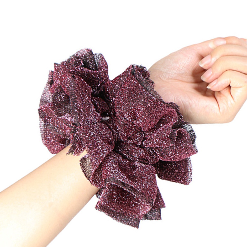 ที่คาดผมแบบใหม่ ผ้ารัดผมขนาดให - Hair Tie Velvet บทวิจารณ์และราคา