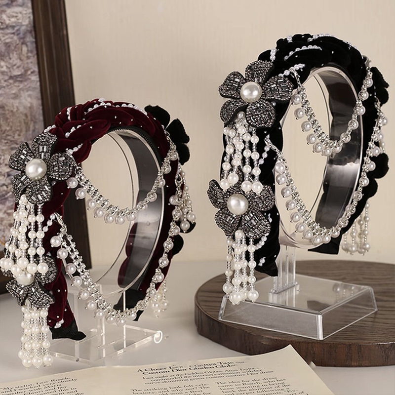 ที่คาดผมสไตล์ฝรั่งเศสย้อนยุคปร - Women Accessories Sale บทวิจารณ์และราคา