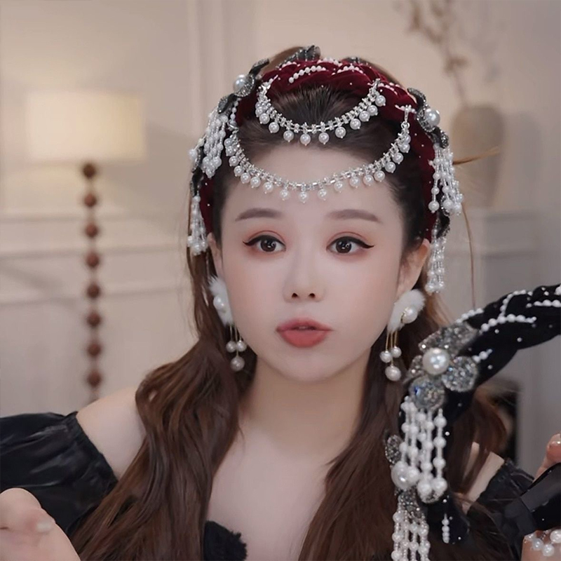 ที่คาดผมสไตล์ฝรั่งเศสย้อนยุคปร - Women Accessories Sale บทวิจารณ์และราคา