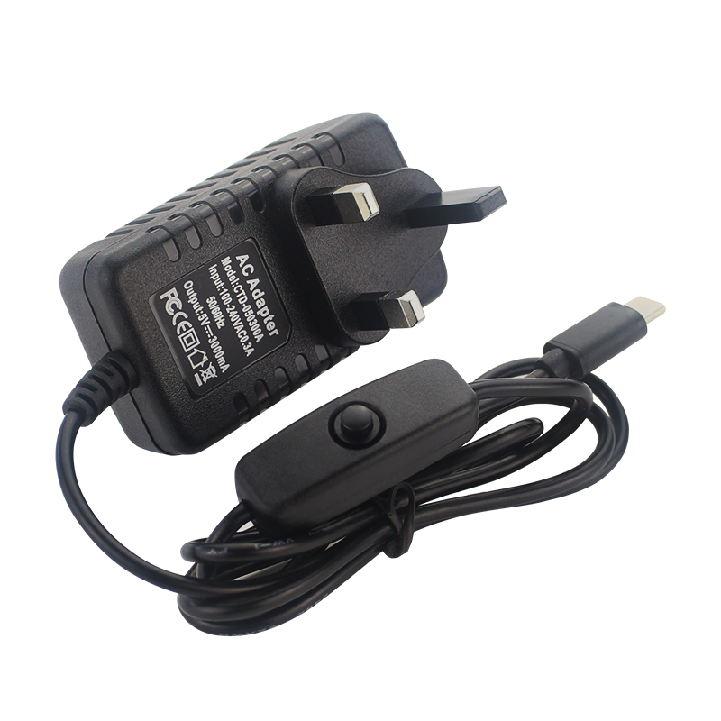 แหล่งจ่ายไฟ 5V 3A พร้อมสวิตช์เ - Women Accessories In Uk บทวิจารณ์และราคา