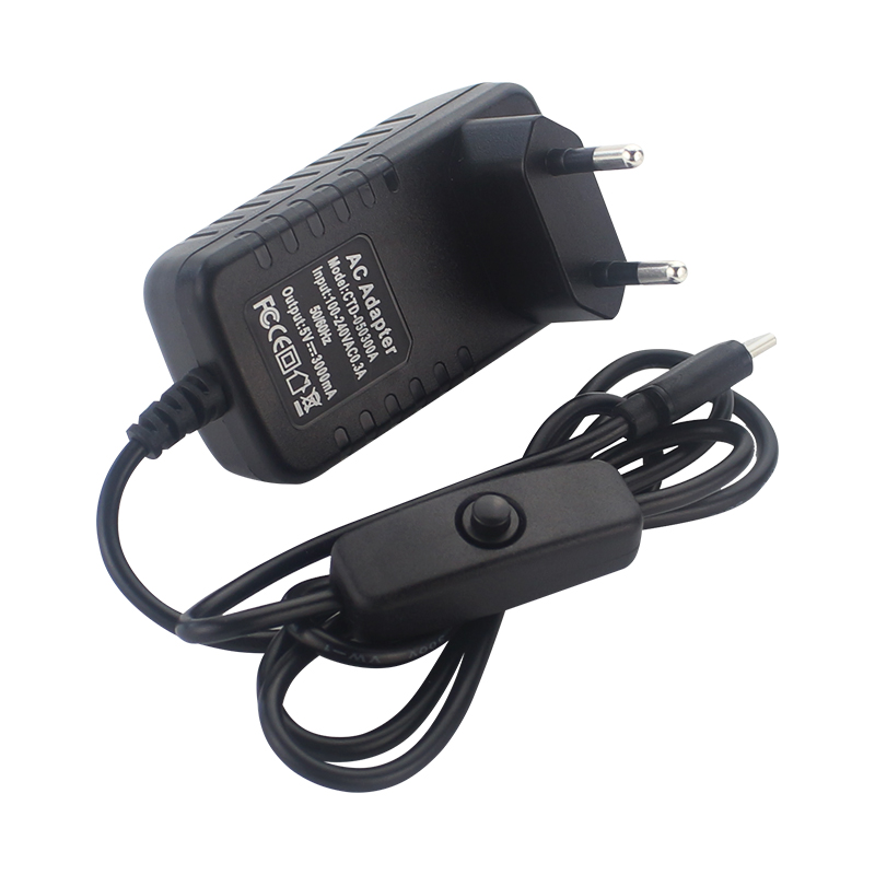 แหล่งจ่ายไฟ 5V 3A พร้อมสวิตช์เ - Women Accessories In Uk บทวิจารณ์และราคา