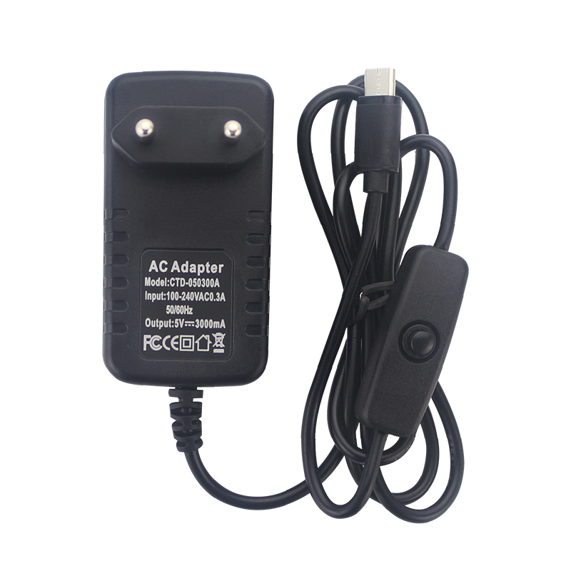 แหล่งจ่ายไฟ 5V 3A พร้อมสวิตช์เ - Women Accessories In Uk บทวิจารณ์และราคา
