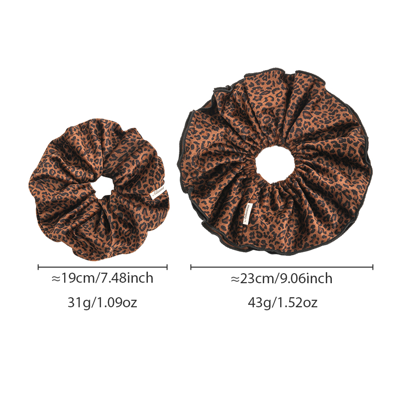 ที่คาดผมกำมะหยี่ลายเสือดาวแบบส - Hair Tie Velvet บทวิจารณ์และราคา