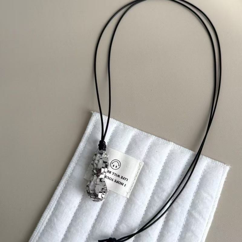 สร้อยคอจี้รูปถั่วลิสงโลหะทันสม - Women Accessories Meaning บทวิจารณ์และราคา