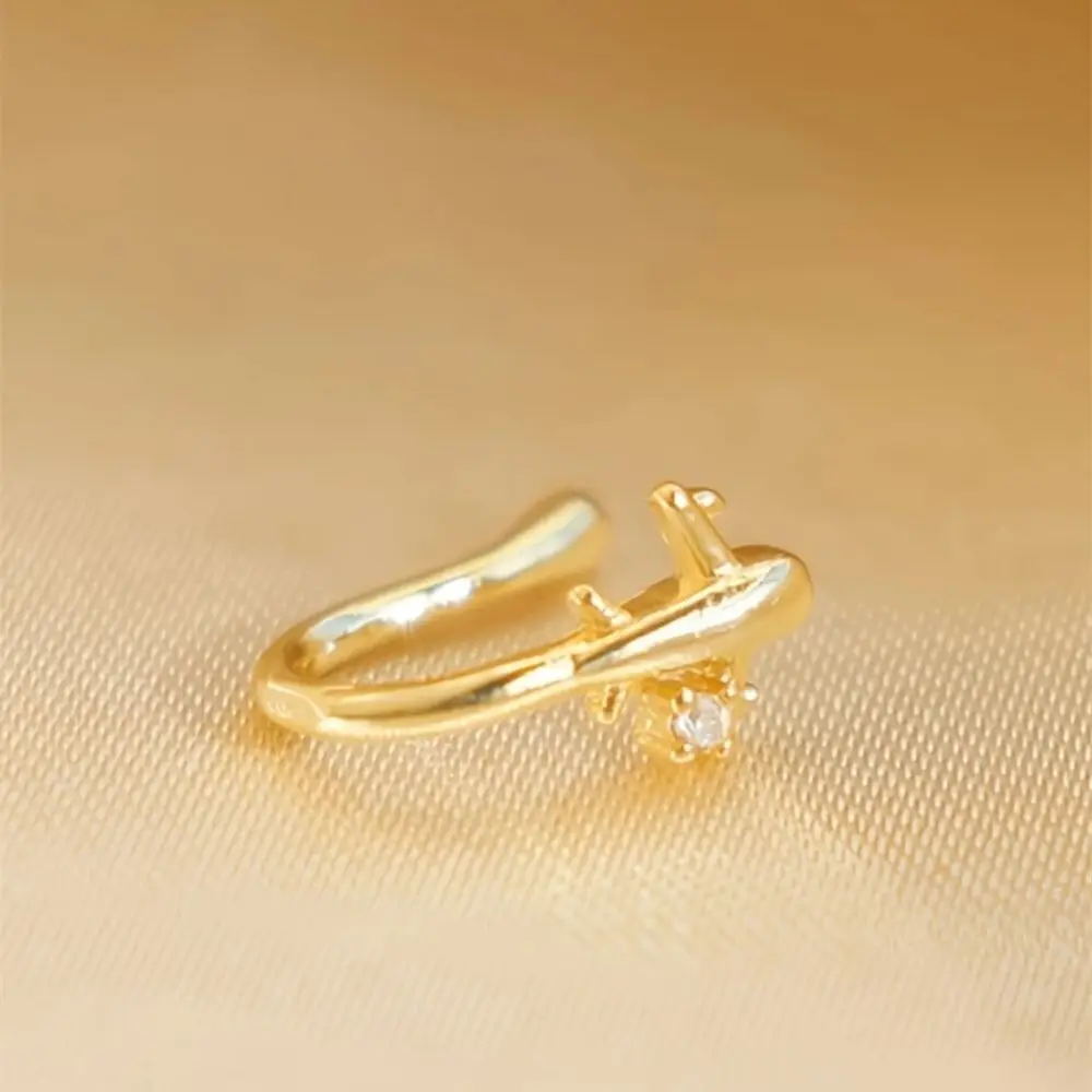 คลิปหนีบจมูกดีไซน์รูปเครื่องบิ - Women Accessories Sale บทวิจารณ์และราคา