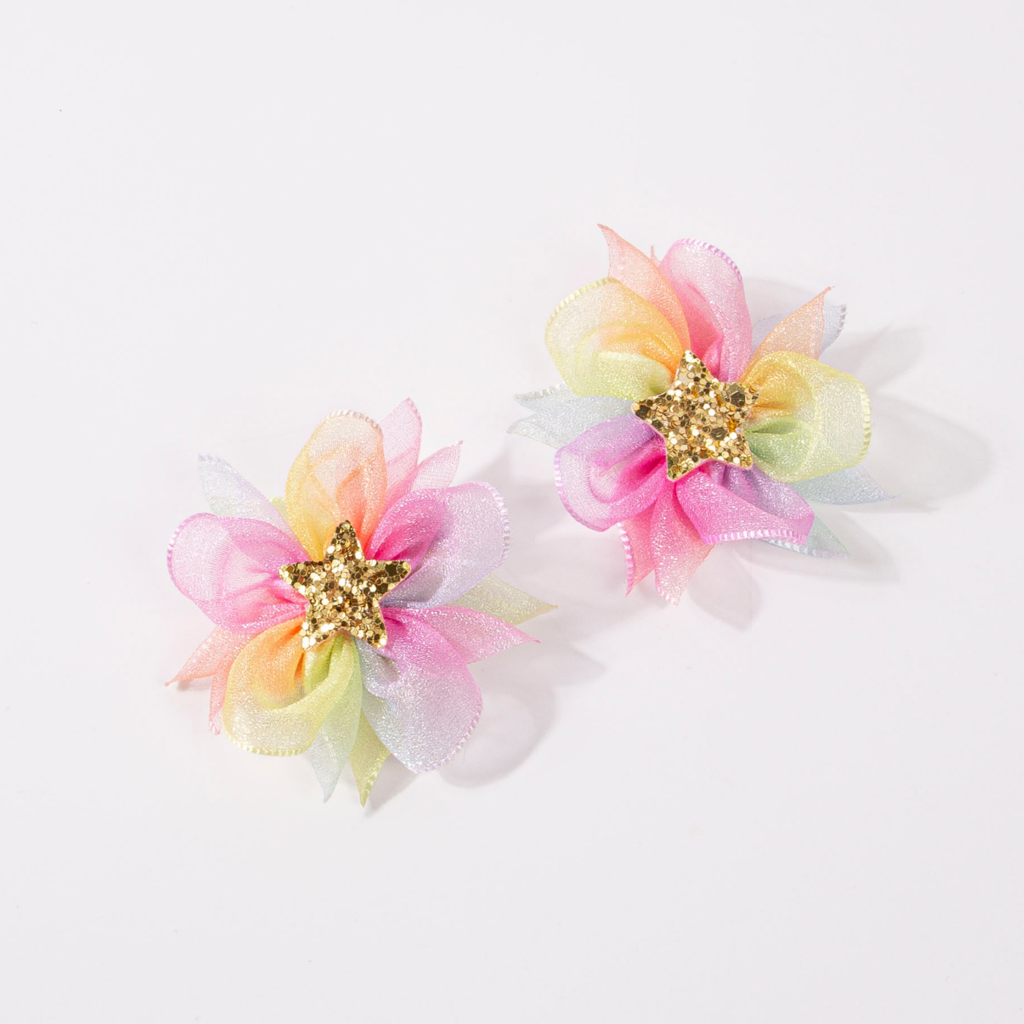 กิ๊บติดผมผ้าชีฟองสีรุ้งไล่ระดั - Women'S Accessories Rainbow Shops บทวิจารณ์และราคา