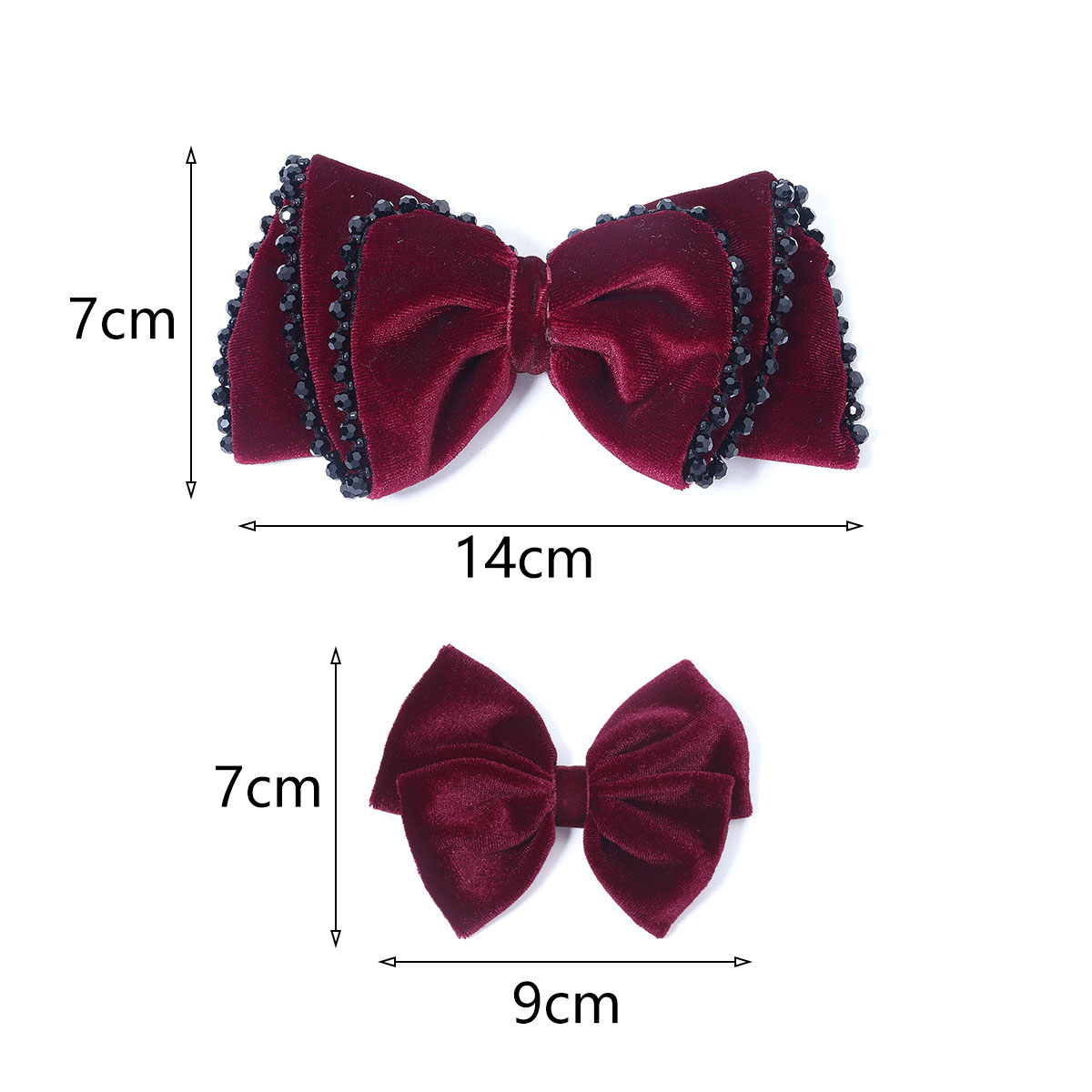 ไวน์แดงสีดําสไตล์คลาสสิกกํามะห - Women Jewelry Accessories For Black Dress บทวิจารณ์และราคา