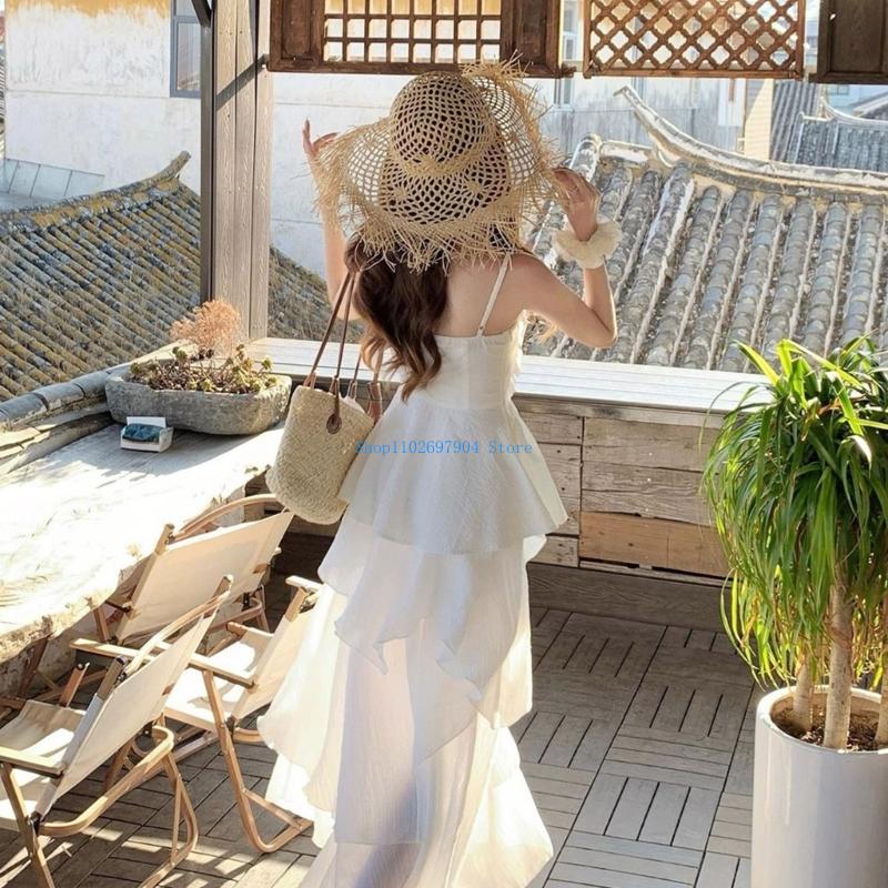 หมวก N7YF Raffia พร้อมรายละเอี - Women Accessories Description บทวิจารณ์และราคา