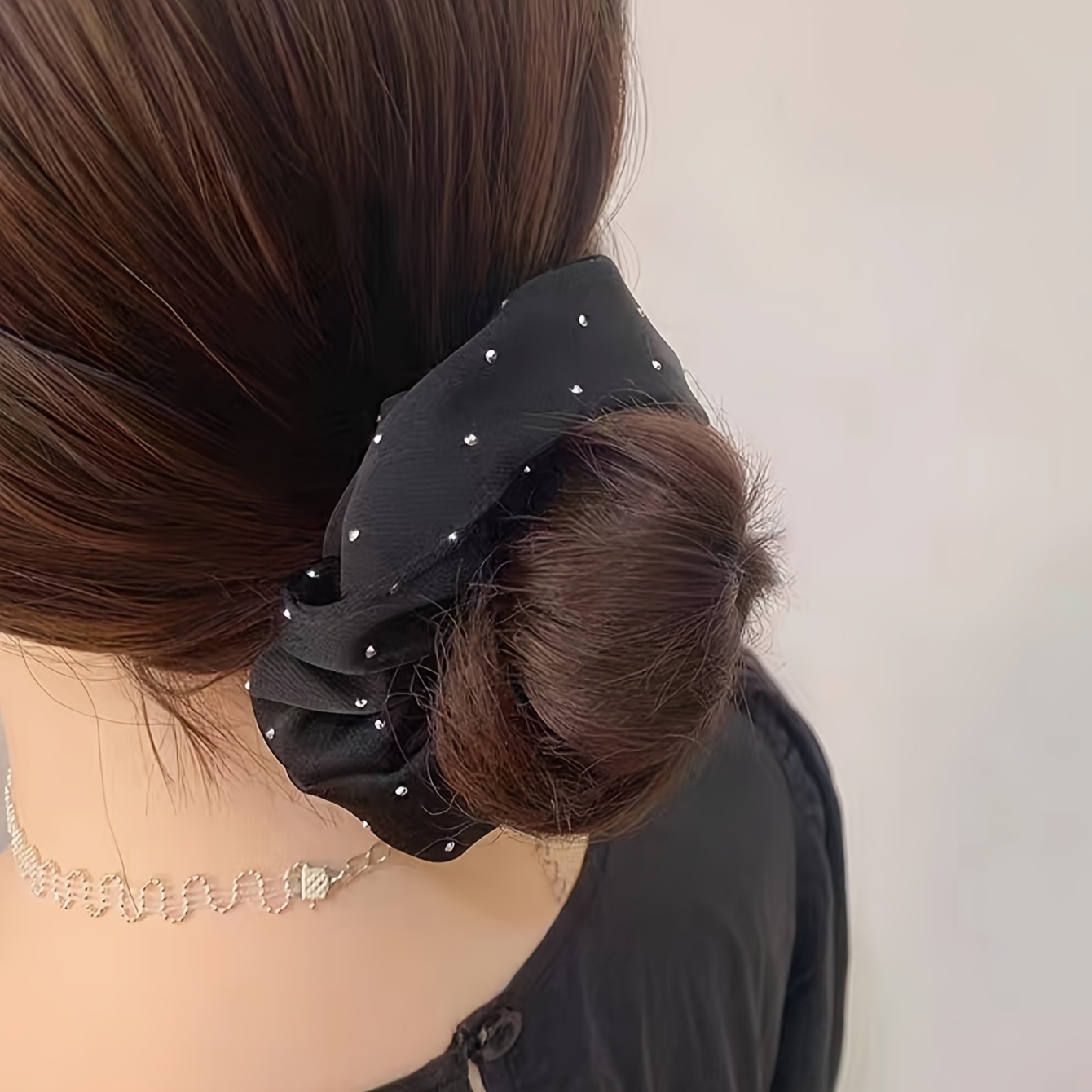 1/3PCS ซาติน Scrunchies พร้อม  - Hair Tie Velvet บทวิจารณ์และราคา