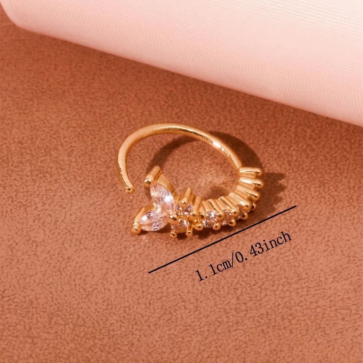คลิปหนีบจมูกแบบไม่ต้องเจาะรู ด - Women Accessories Sale บทวิจารณ์และราคา