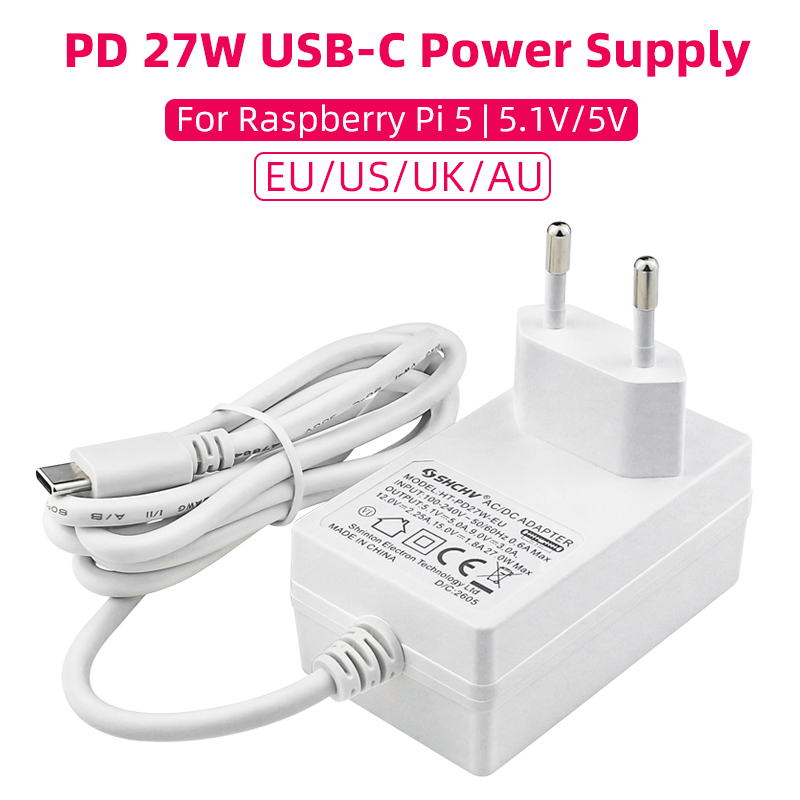 Raspberry Pi 5 5.1V 5A แหล่งจ่ - Women Accessories In Uk บทวิจารณ์และราคา
