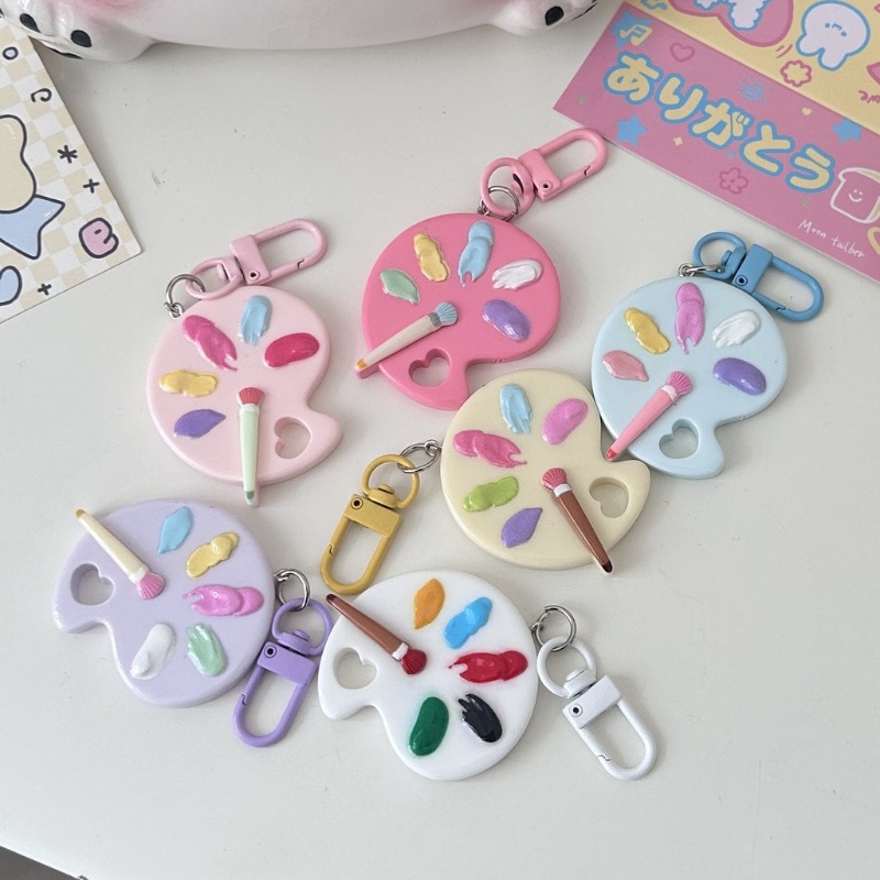 พวงกุญแจจี้กระดานวาดภาพเรซิน 3 - Women Accessories Drawing บทวิจารณ์และราคา