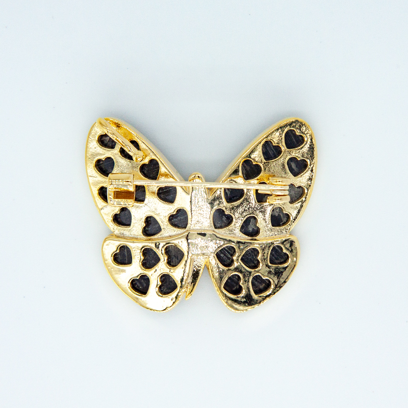 เข็มกลัดรูปผีเสื้อเปลือกหอยธรร - Women Jewelry Accessories For Black Dress บทวิจารณ์และราคา