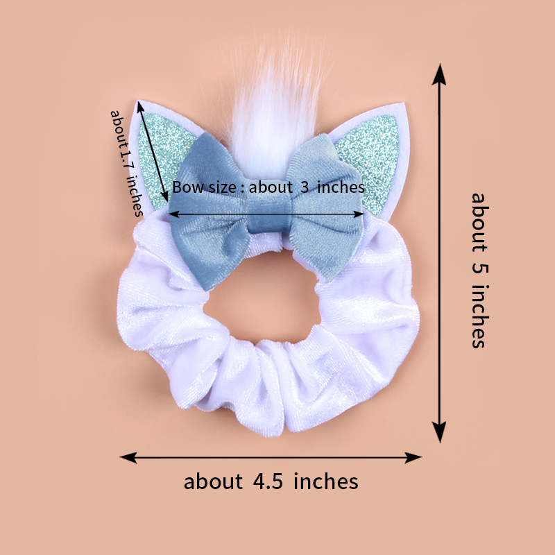 ใหม่แผ่นหูกํามะหยี่ Scrunchies - Hair Tie Velvet บทวิจารณ์และราคา