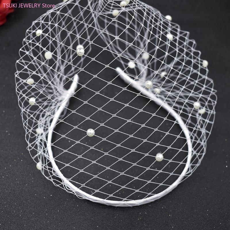 62KE ตาข่ายหน้าผาก Pearl Veil  - Women Accessories Description บทวิจารณ์และราคา